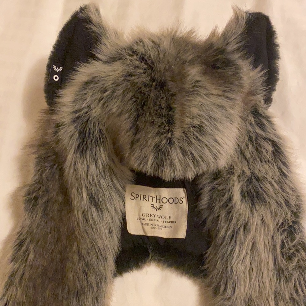 Grey Wolf Spirithood